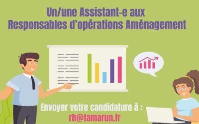 Appel d’Offre « Assistant(e) Responsables d’Opérations d’Aménagement »